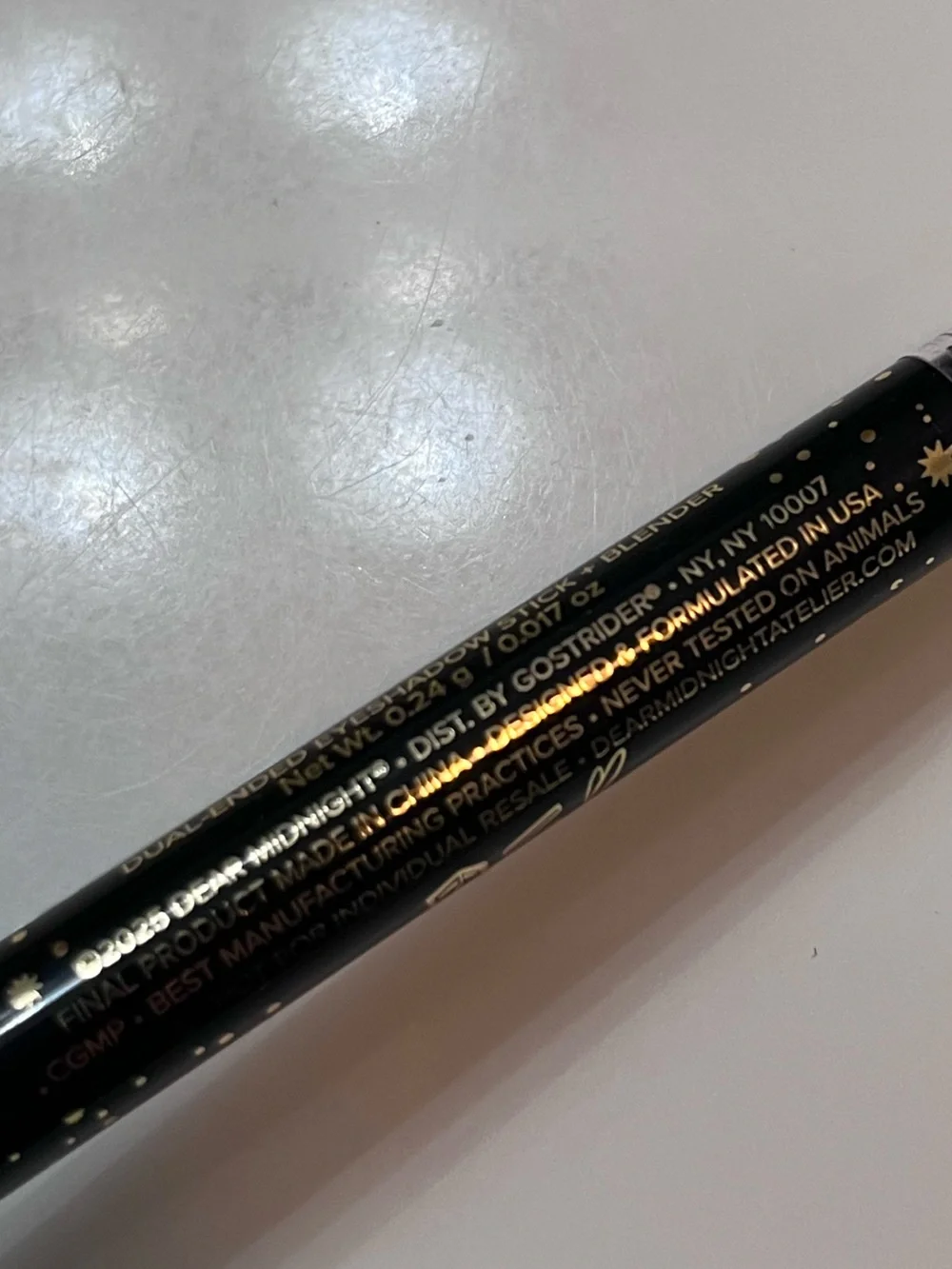 Dear Midnight Dual Ended Eyeshadow Stick & Blender Champagne Dream
